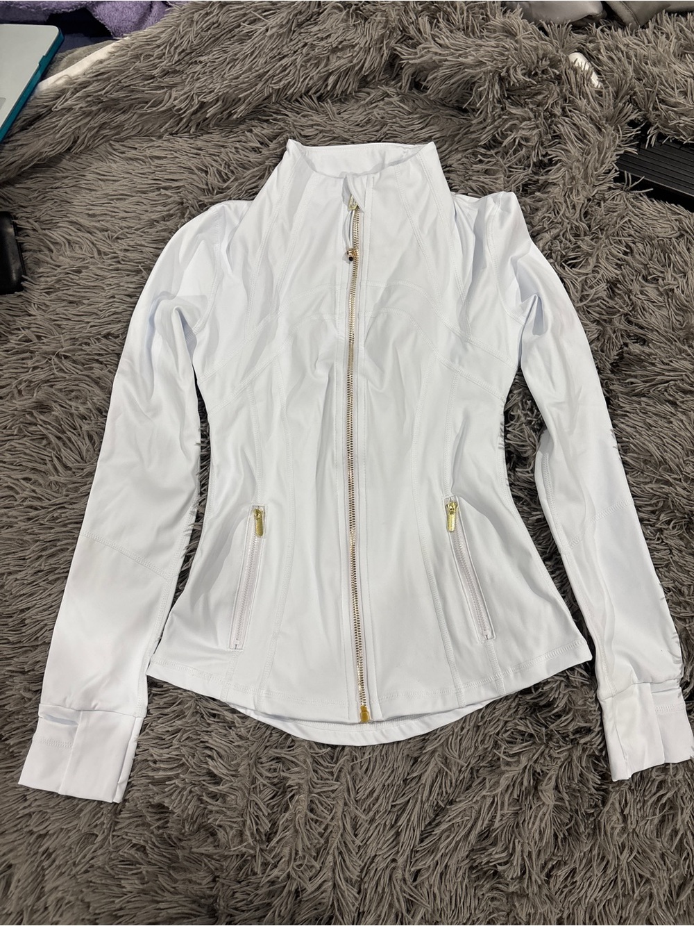White LuluLemon Jacket